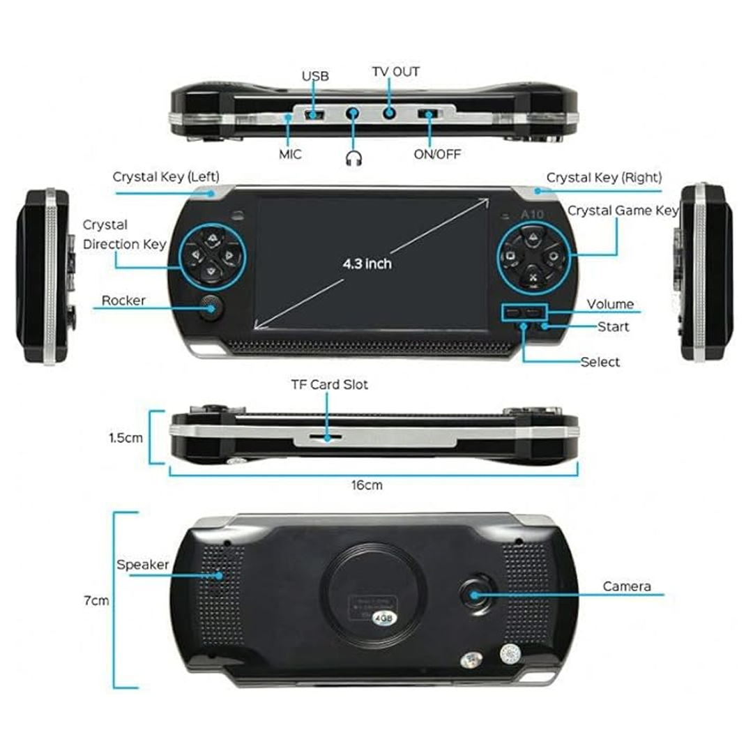 200-in-1 Retro Game Console